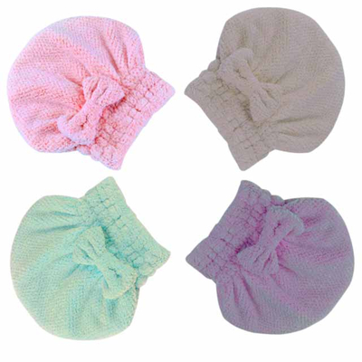 Microfiber Hair Turban（Coral fleece）